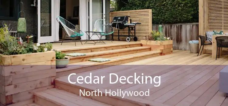 Cedar Decking North Hollywood