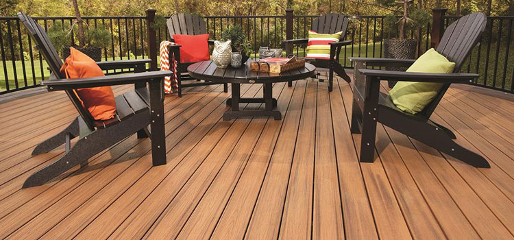 Black TREX Decking in North Hollywood, CA